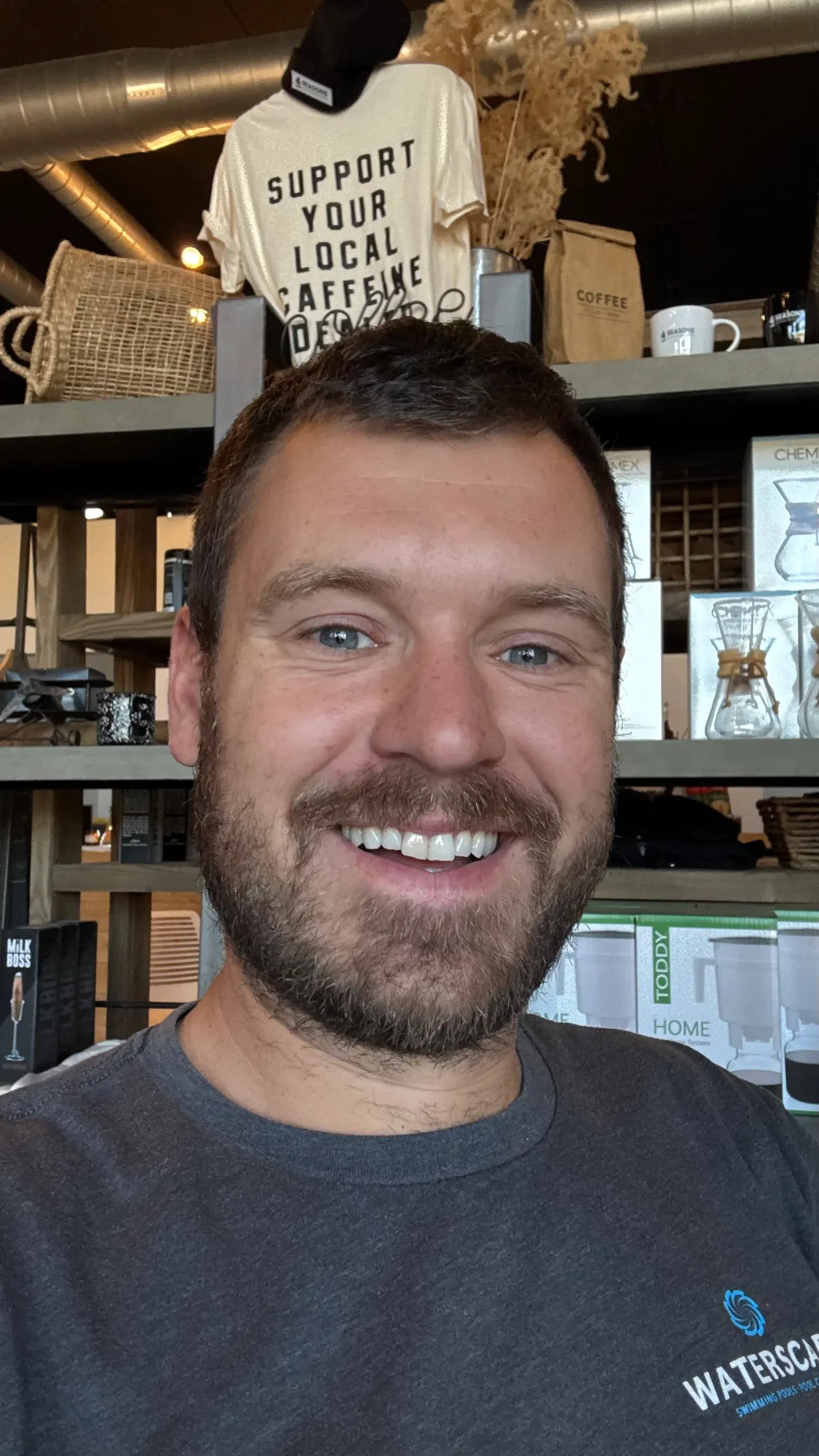 Pavel Bondarenko, owner of Waterscape Pools